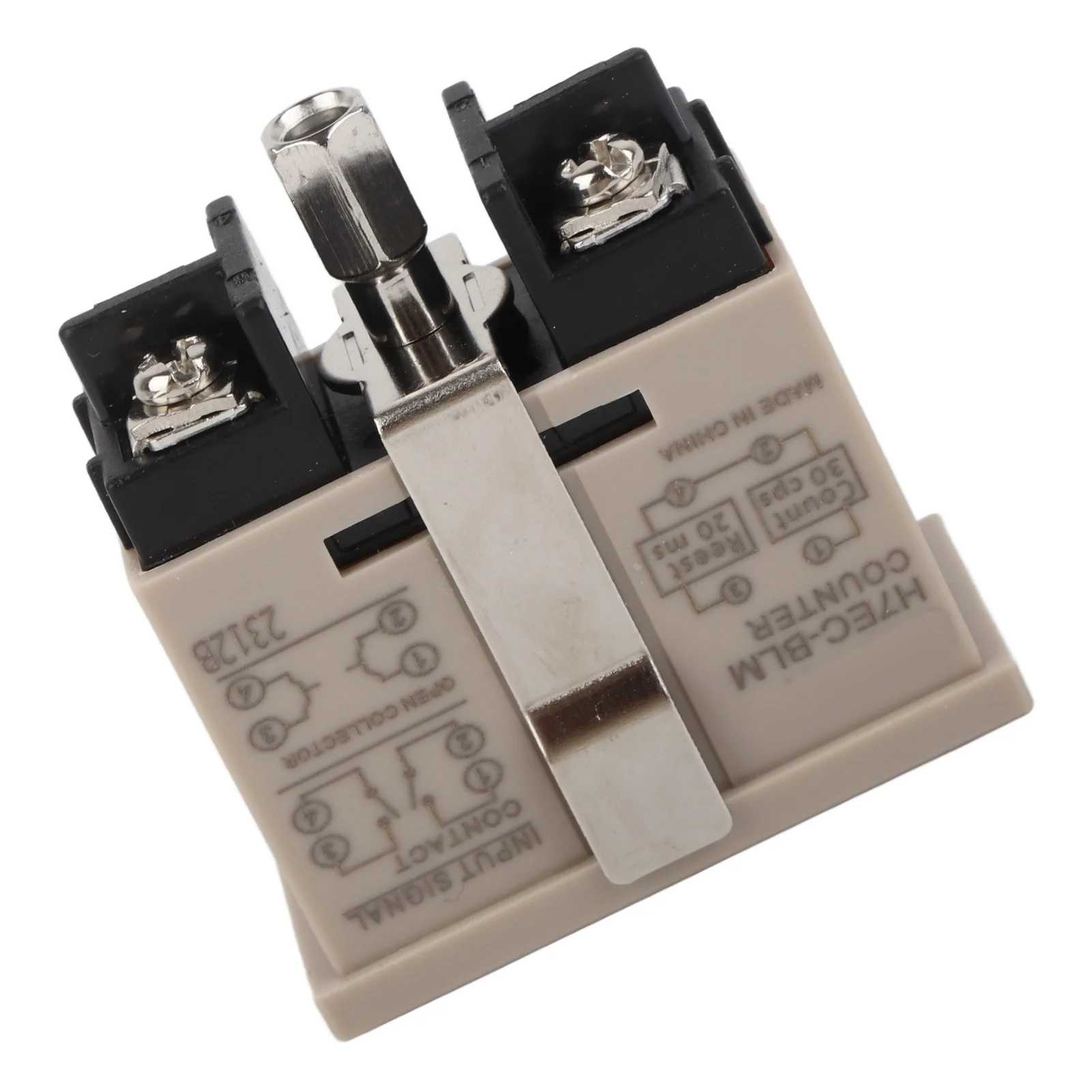 H7EC BLM Digital Electrical Counter Totalizer Without Voltage Input with 6‑Digit LCD Display