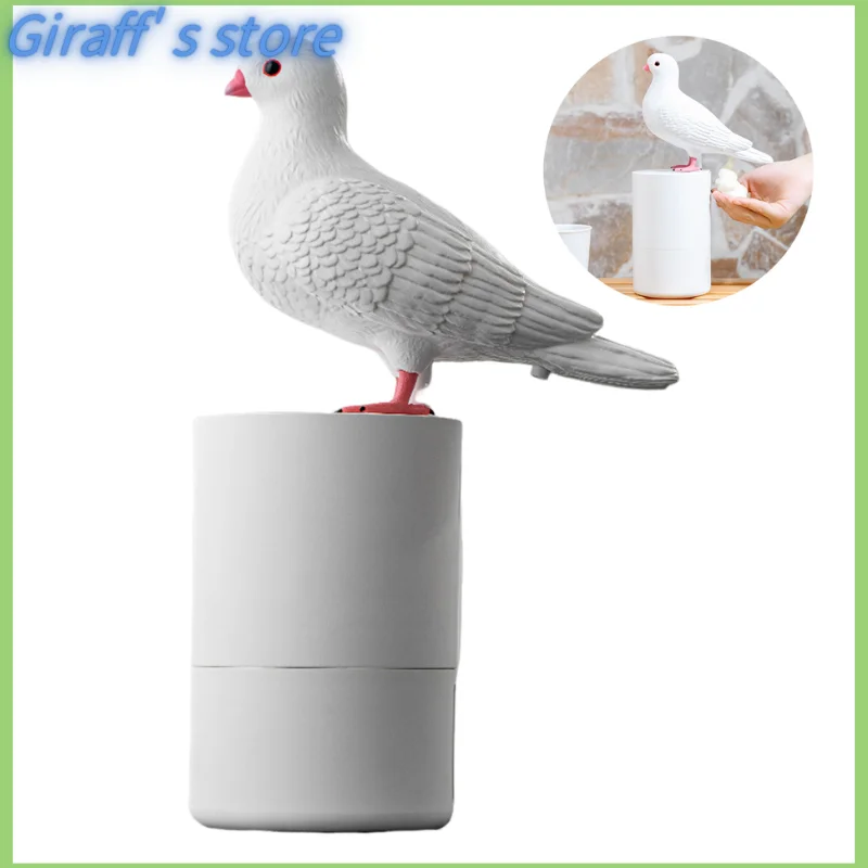 Pigeon Shape Soap Dispenser Automatic Induction Foam Hand Washer Fine Foam Touchless Automatic Sensing Hygienic Foam Dispenser