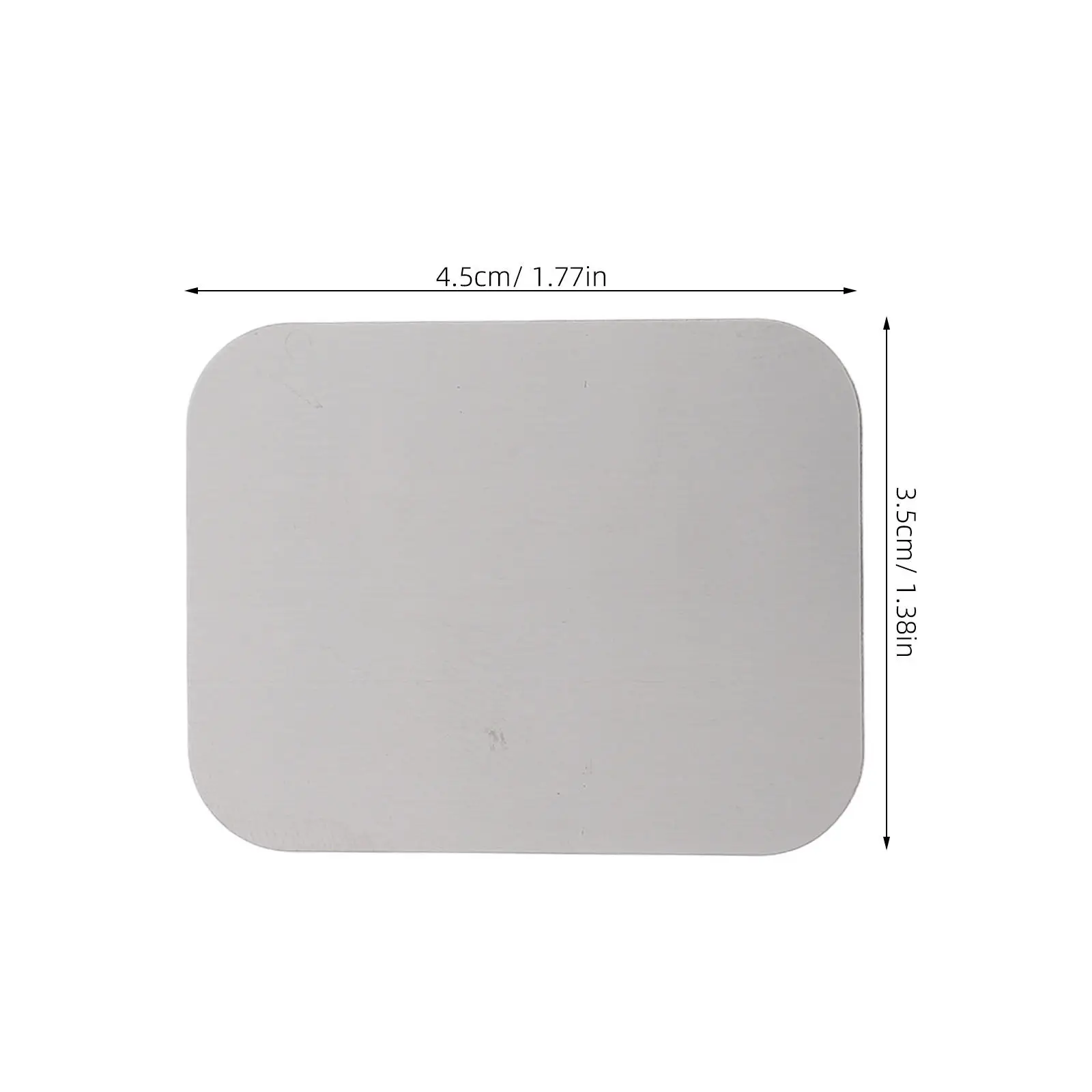 30pcs Magnetic Mounting Plate Cabinet Lights Led Under Cabinet Lighting Adhesive Backing Plate Iron Sheets For Wardrobe Closet