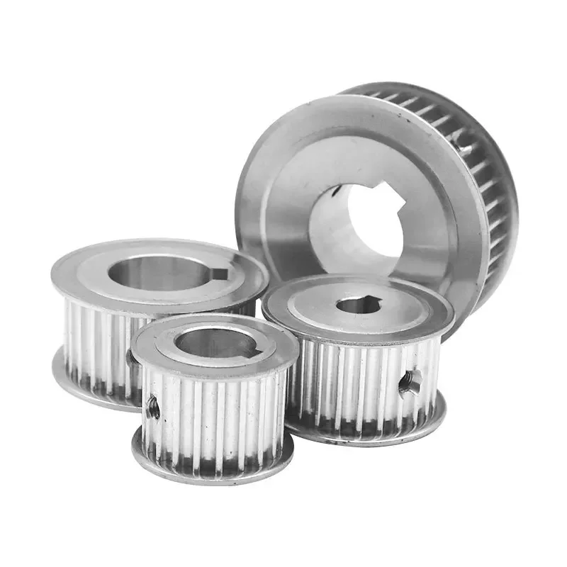 Two Sided Flat 8M60 Tooth Synchronous Wheel Inner Hole 15 8M-60T-30-AF High Torque Transmission Aluminum Pulley