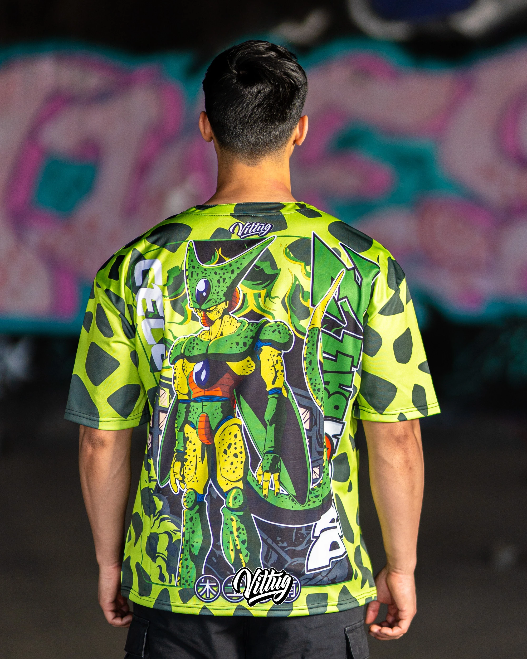

2026 New Arrival Dragon Ball Z Cell Perfect Form T-Shirt Kids/Adults Anime Tops Suitable for Daily and Training Wear
