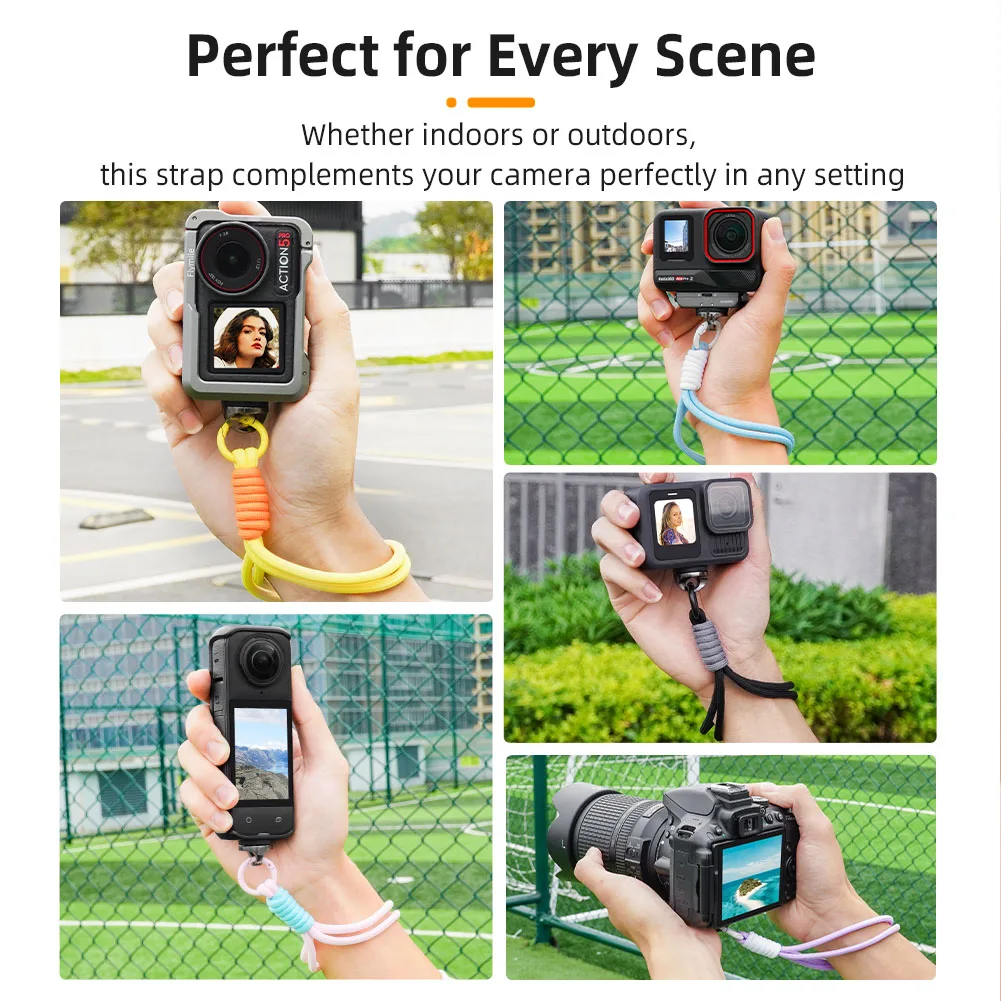 Wrist Hand Strap for Dji Pocket 3 Hand Lanyard Handheld Wristband for Insta360 X3 X4 Dji Osmo Pocket 3 Action Camera Accessories