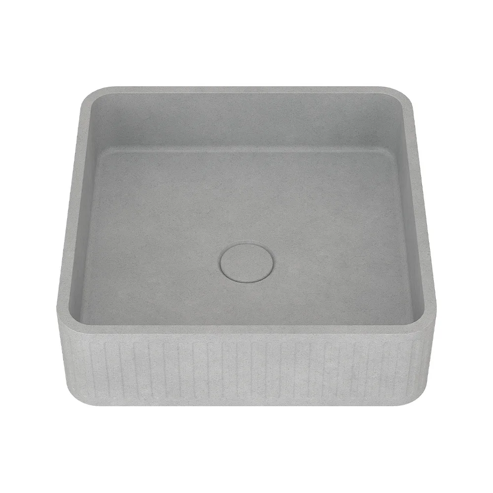 Concrete Wash Basin Modern Design Handmade Bathroom Sink