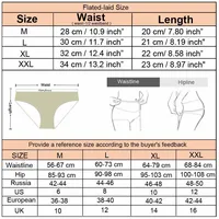 Moonflame 5 PCS Women's Pantie Female Lingerie Solid Color Sexy Lace Cotton Briefs Woman Panties - Image 2