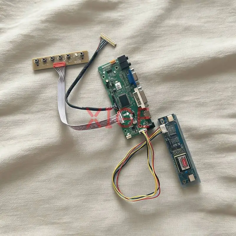 

LCD Matrix Controller Drive Board Fit N170C1 B170PW02 B170PW04 B170PW07 30Pin LVDS 2-CCFL HDMI+DVI+VGA 1440*900 1440x900 DIY Kit