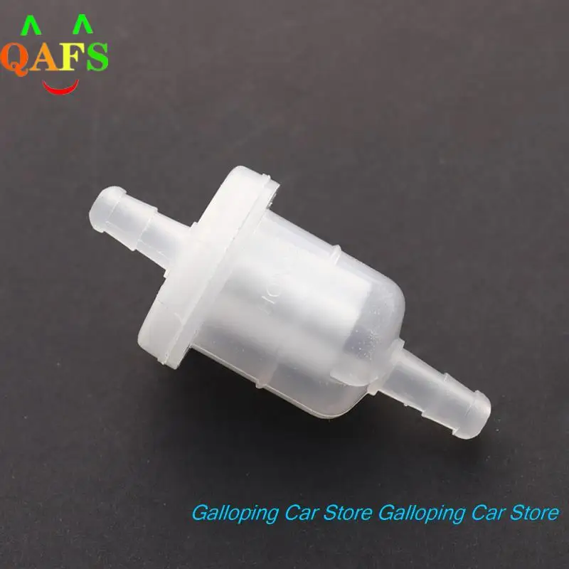 2/10pcs Universal Motorcycle Transparent Gasoline Gas Fuel Gasoline Fuel Filter Oil Filter For Motor