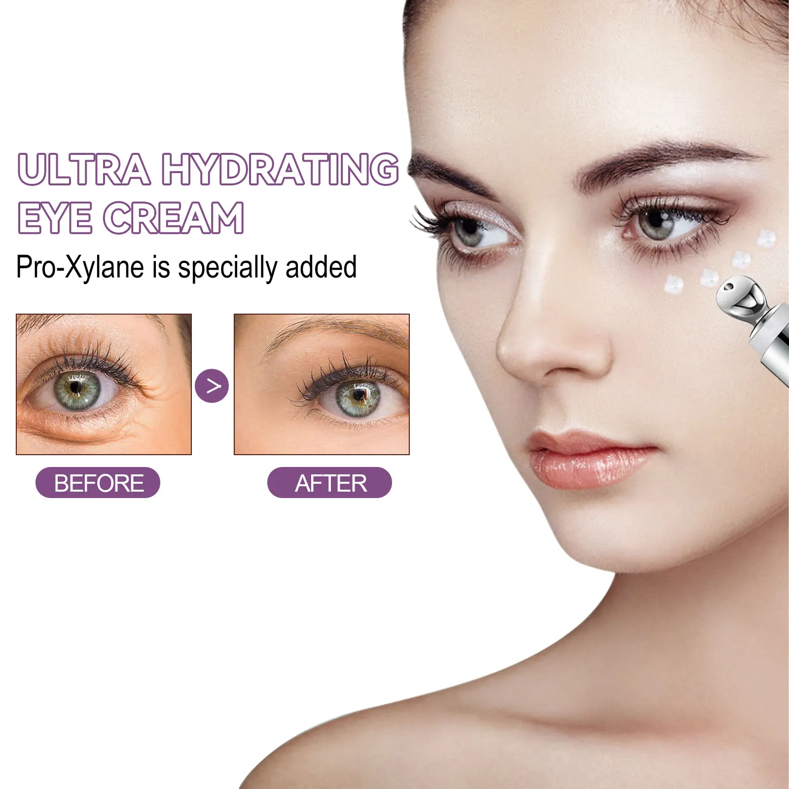 Pro-Xylane Eye Cream Promotes Skin Elasticity And Luster Nourishing Nourishing And Locking Moisture To Improve Skin Texture