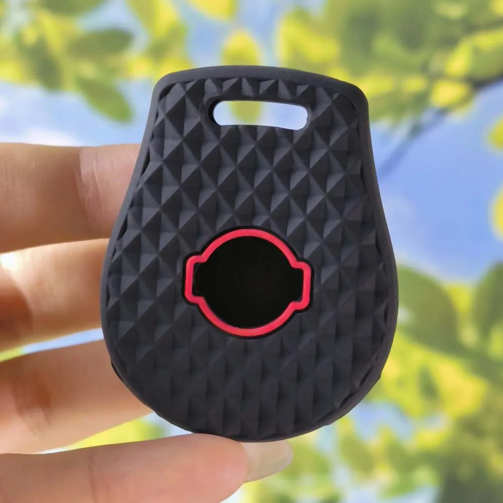 Dynamic Sport Rhombus Key Cover For Nissan Maxima Versa Altima Sentra Tiida Armada X-Trail Titan NV 4 Button Auto Fob Sleeve
