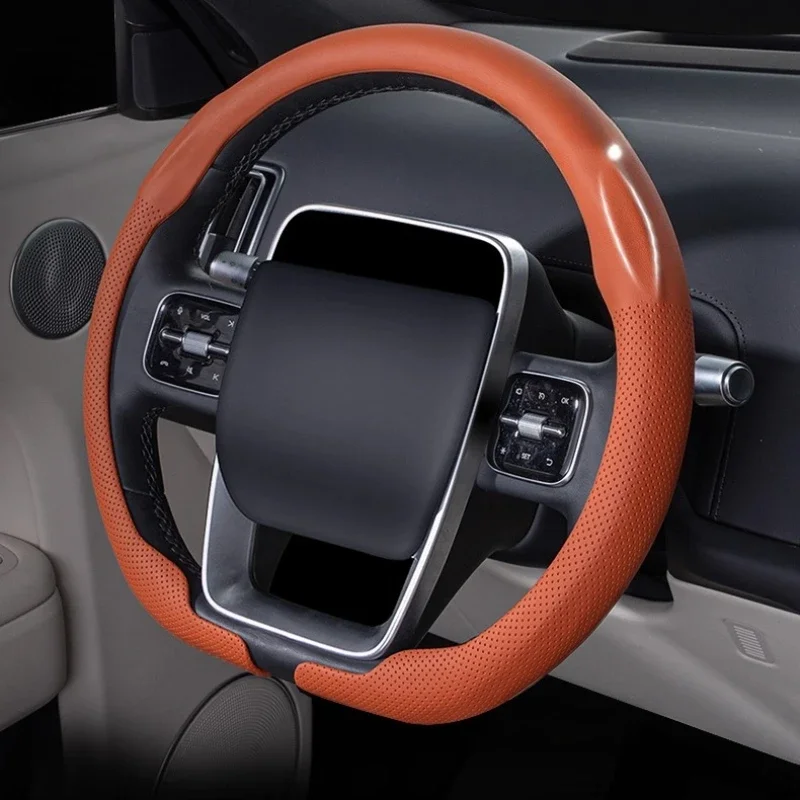 For VOYAH FREE+318 Dream EV PHEV Blueprint Non-slip and Sweat-absorbing Four-season Universal Ultra-thin Steering Wheel Cover