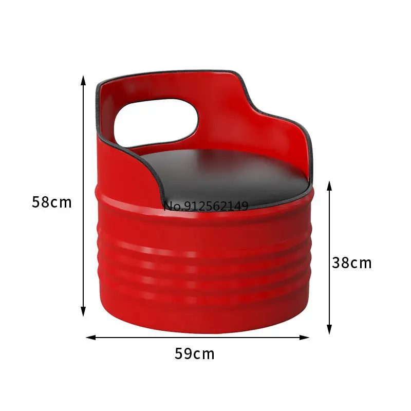 Personalidade criativa ferro barril de óleo barra sofá café leite chá loja mesa e cadeira combinação de móveis de barra stestestestestehtisch