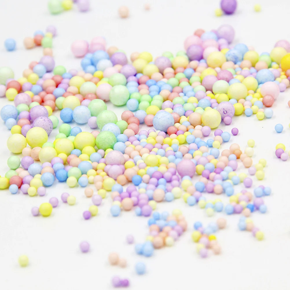 10 قطعة 7-9 مللي متر الملونة الحرفية رغوة كرات Diy بها بنفسك ملء الكرة ديكور لعيد الميلاد الزفاف عيد ميلاد مشاريع فنية الكرة حلية #1