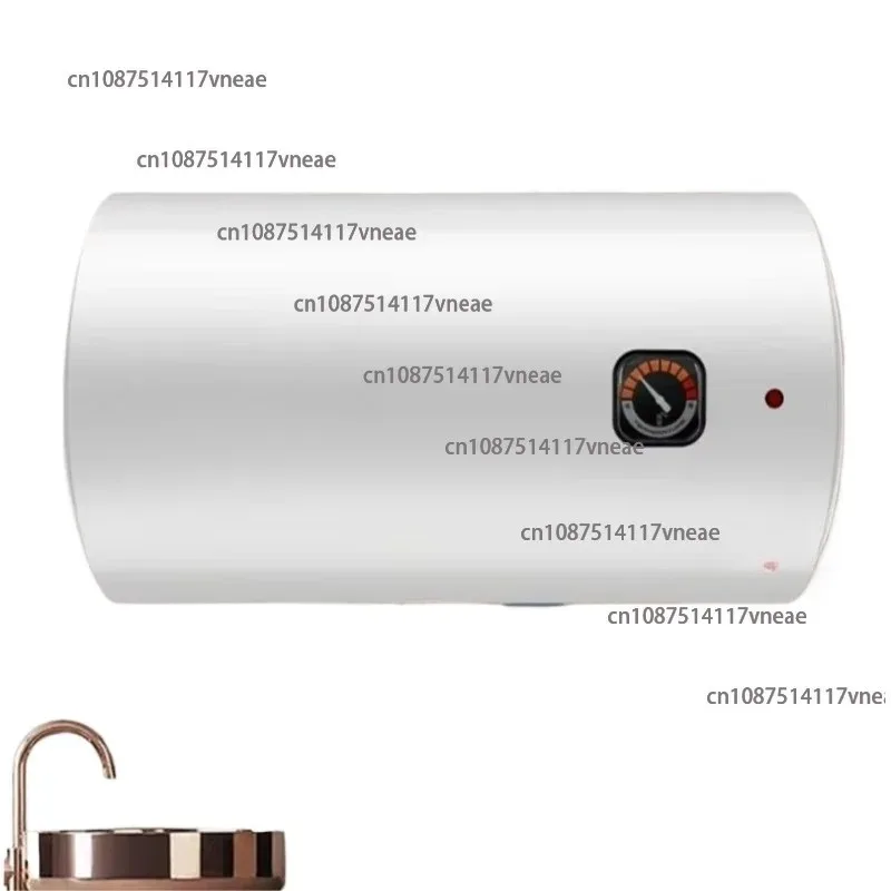 80L Integrated Horizontal Electric Water Heater with Thermostat Instant Household Hot Water Shower Boiler