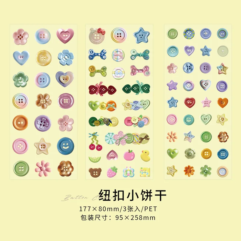 High Quality Paper Stickers 4 Patterns Beautiful Collection Clips Bows Basic for Journal DIY Decoration Decoupage