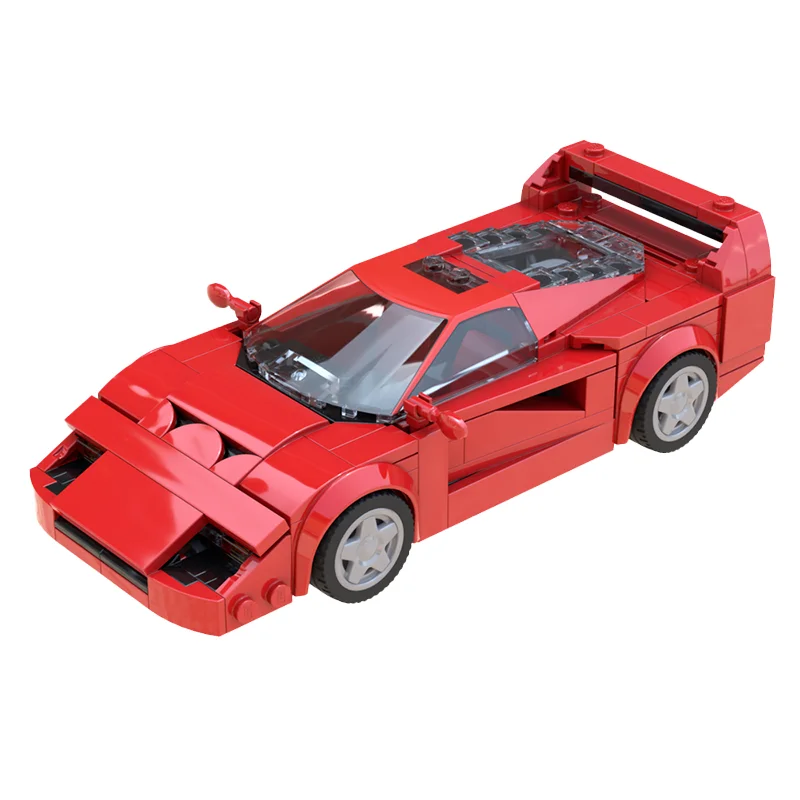 

2024 F40 Sports Car City Car Classic Speed Champion Building Blocks Model Children's Toy Racing Car Gift