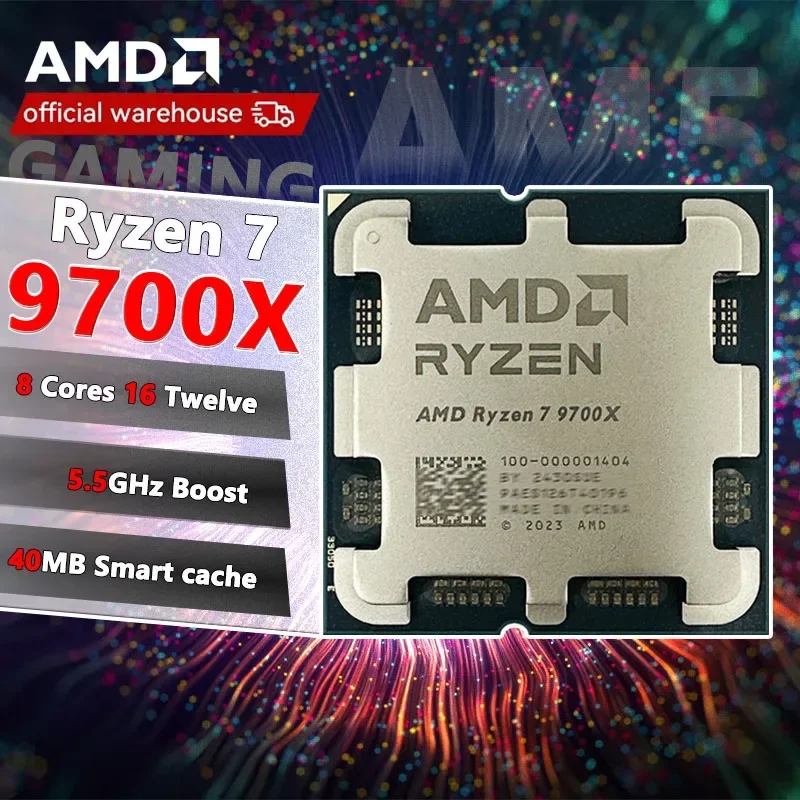 AMD R7 9700X Ryzen 7 9700X New Box without fan