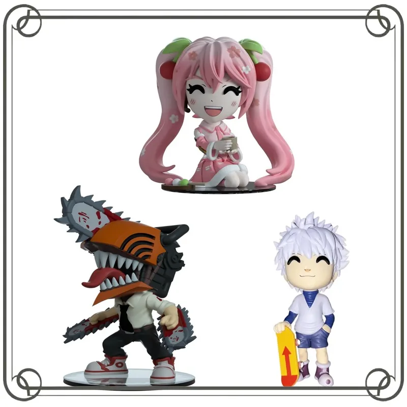 لا صندوق بالمنشار رجل كيلوا زولديك عمل الشكل شخصيات كرتونية جمع تذكار حلية هدايا عيد الأطفال نموذج اللعب