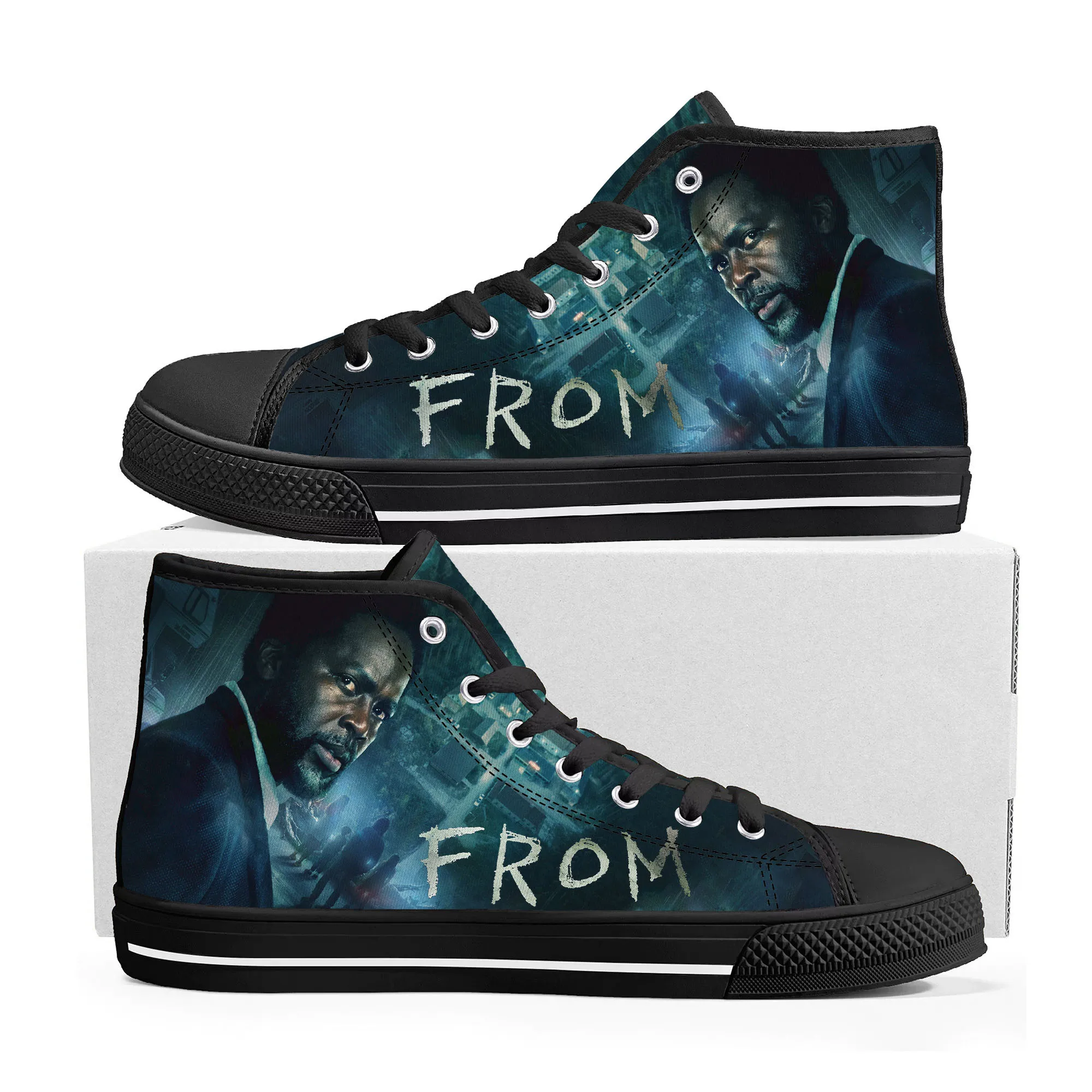 FROM TV series horror High Top High Quality Sneakers Mens Womens Teenager Canvas Sneaker Casual Custom Made Shoes Customize Shoe