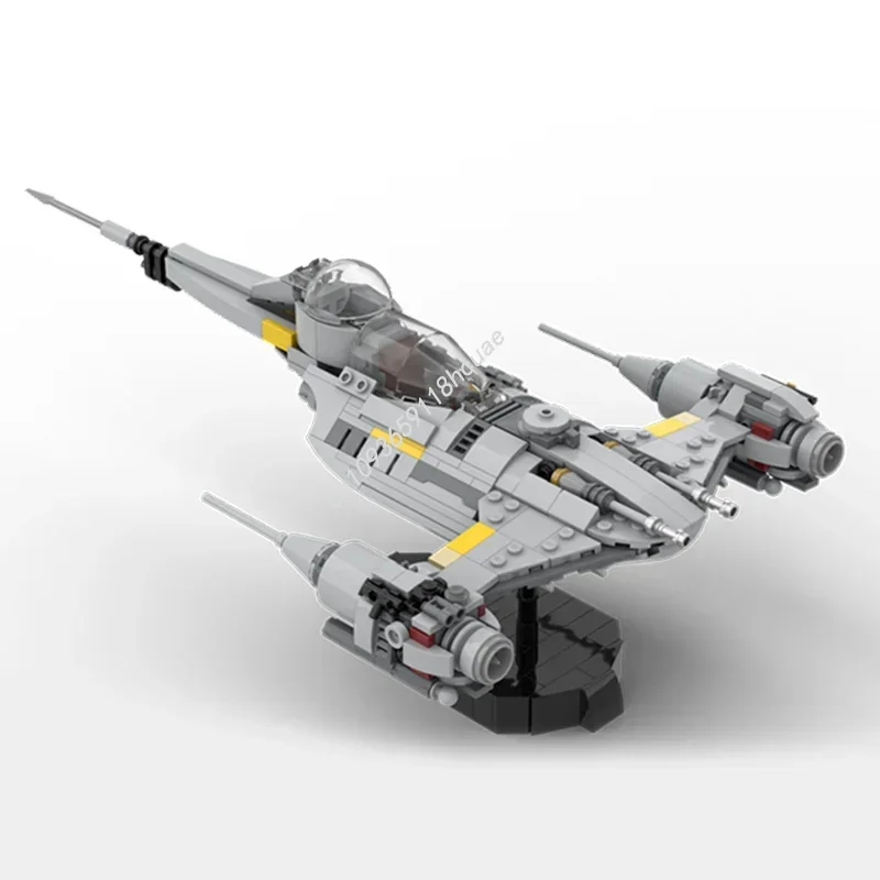 

482 шт. Star Battle Ultimate игровой набор Mando's N1 Starfighter Moc строительные блоки Diy креативная сборка игрушки детские рождественские подарки