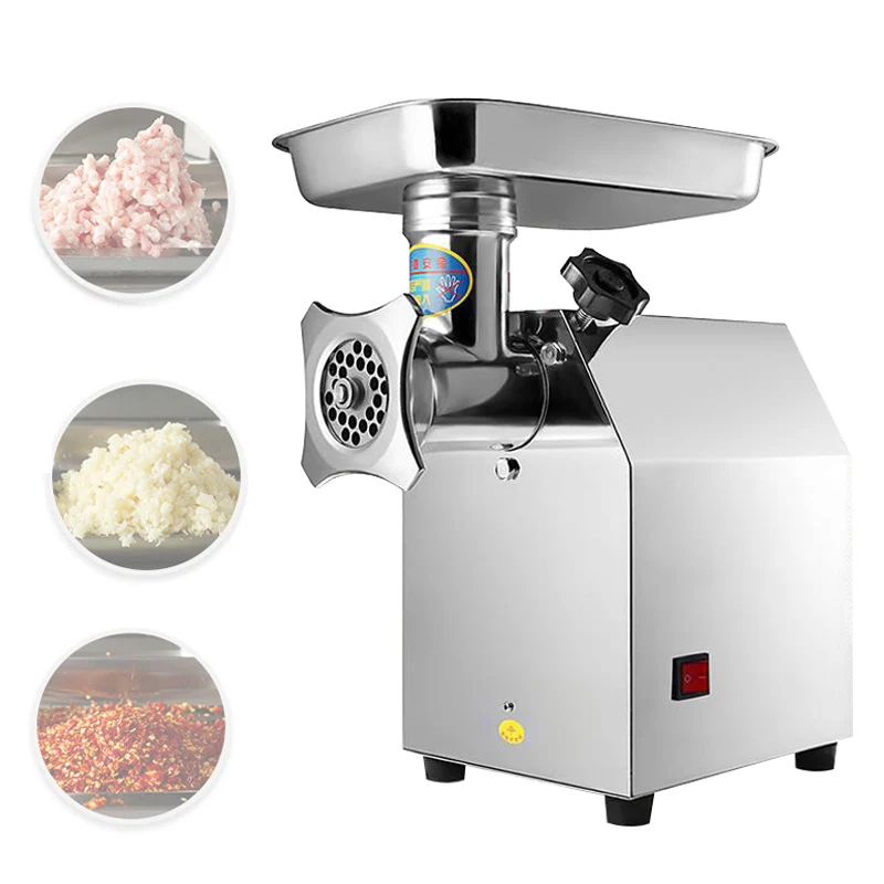 Small Desktop Meat Grinder Electric High-Efficiency Household And Commercial Meat Puree Machine