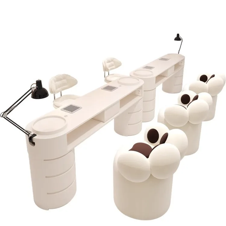 Manicure Nail Table New Models Salon Furniture Manicure Table Nail Desk Salon Table With Drawers