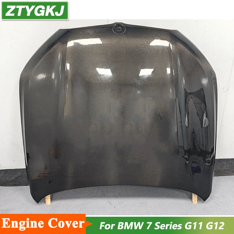 Высококачественные карбоновые накладки на капот для BMW 7 серии G11 G12 2020-2022
