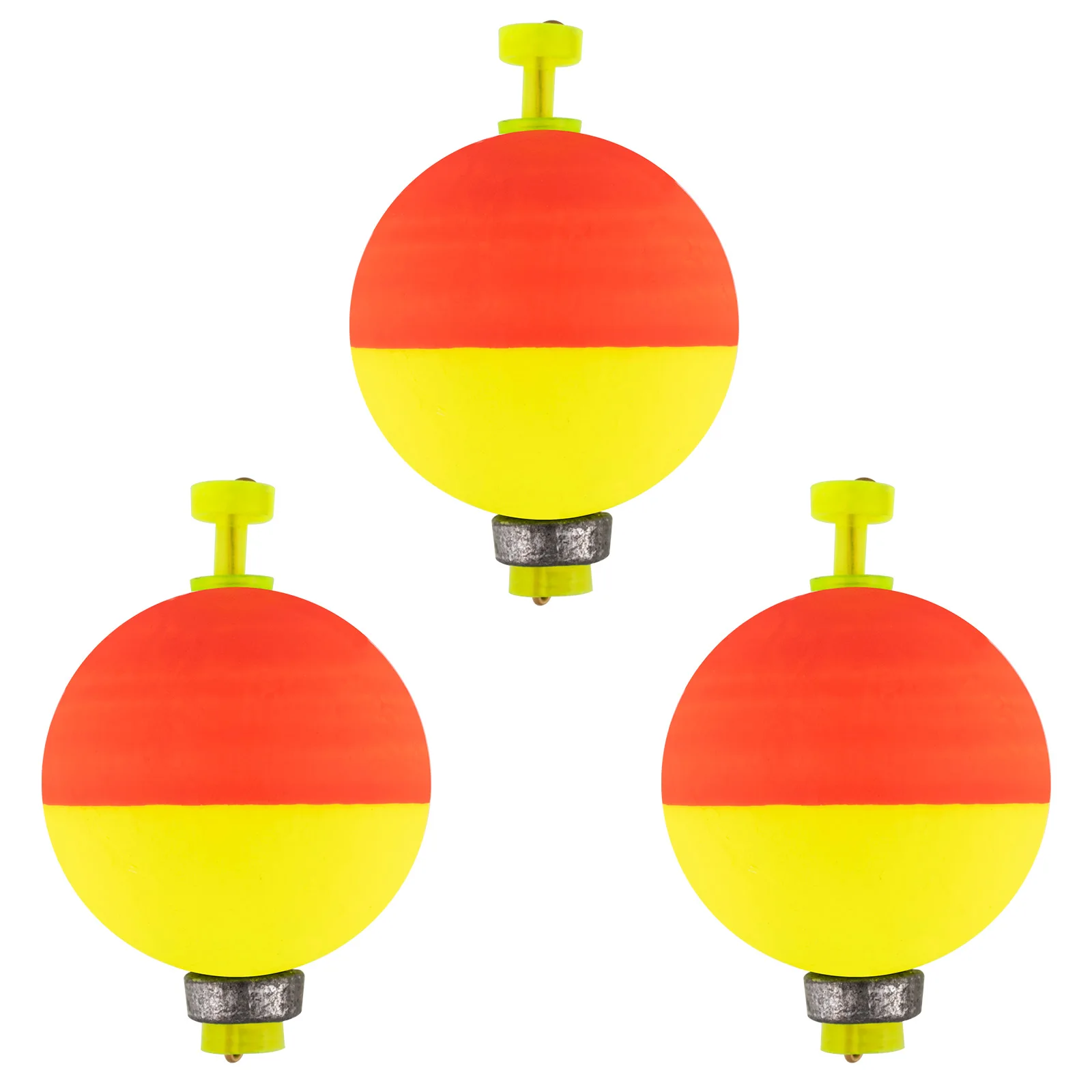 5 stücke Angeln Schaum Float Gewichtete Runde Form Boje Bobber EVA Schaum Strike Indikatoren für Bottom Rig Bass Catifsh Crappie forelle – Detail 9