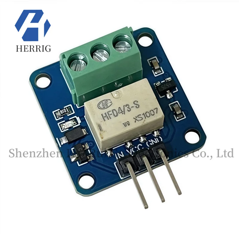 

1PCS Relay module HFD4/3-S thin 3.3 5V STM32 51 microcontroller