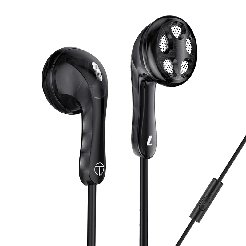 TRN Nieuwe Seahorse In-Ear Oordopjes 14.2mm Dynamische Driver Unit PU+Papier Diafragma Brede Oordopjes