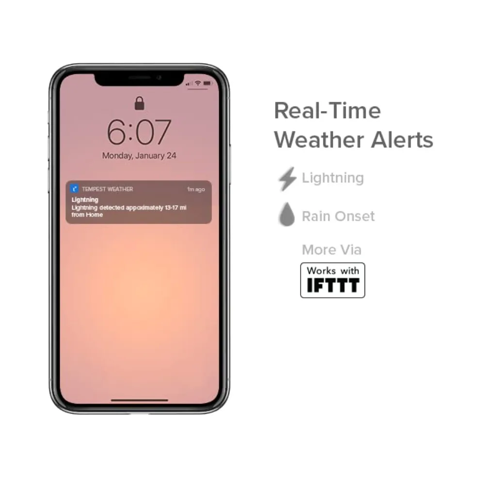 

Tempest Weather System with Built-in Wind Meter, Rain Gauge, and Accurate Weather Forecasts, Wireless, App