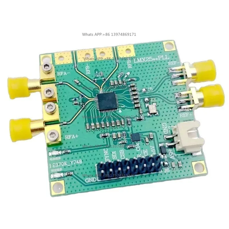 TYPE-C Power Supply High-frequency SMA LMX2595 Phase-Locked Loop Development Board 10M-19GHZ Supports Sweep Frequency
