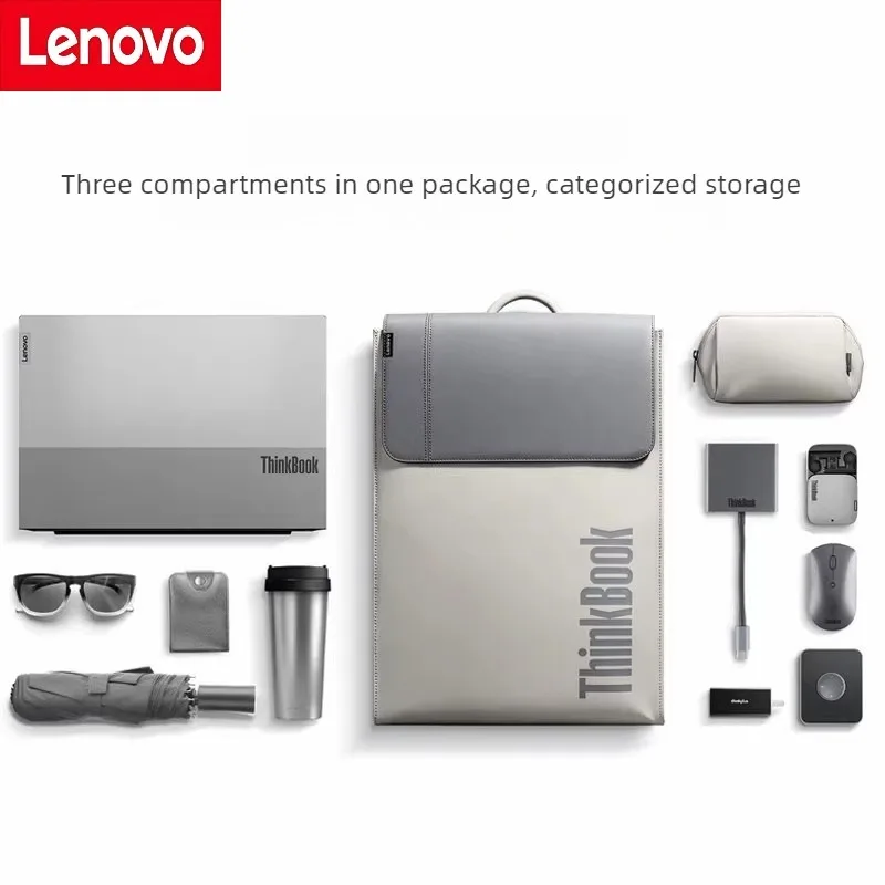 Lenovo ThinkbookTB580-B Backpack Waterproof and Shockproof T16 Xiaoxin PRO16 Backpack Computer Bag 15.6 Commuting and Leisure