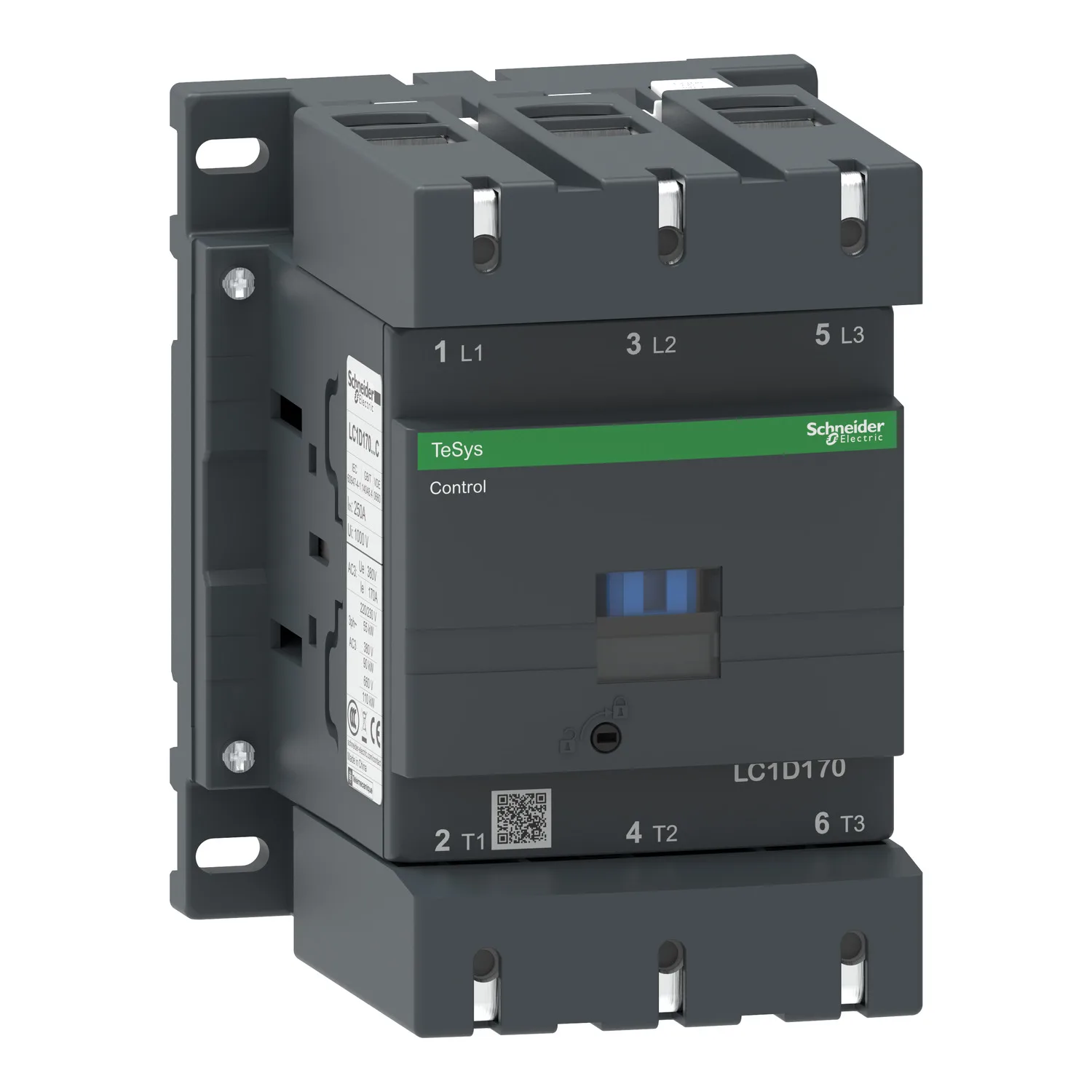 

AC contactor (AC coil) LC1-D17000M7C LC1D17000M7C LC1D17000M7 3P | 170A | 220VAC