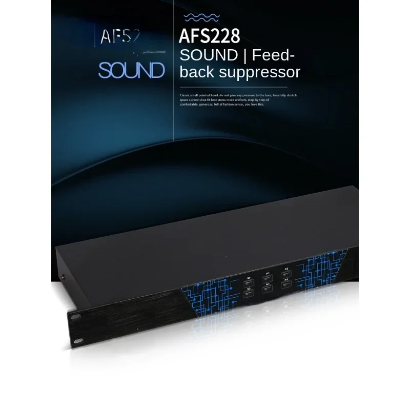 Afs228 Professional Conference KTV Automatic High-Speed Feedback Suppressor Anti-Howling Frequency Shifter