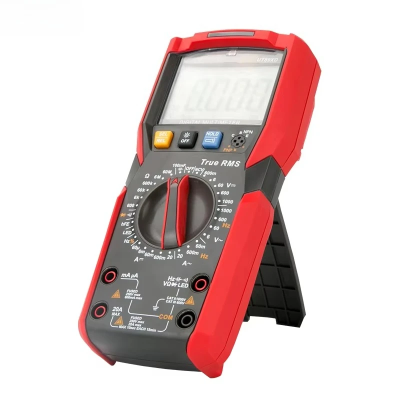 UT89XD Professional Digital Multimeter True RMS NCV 20A Current AC DC Voltmeter Capacitance Resistance Smart Tester