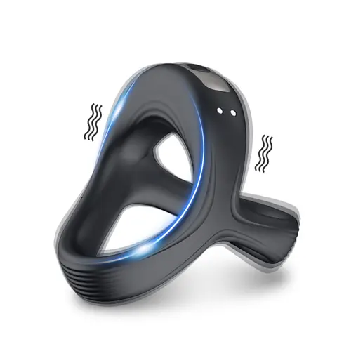 Vibrating Cock Ring Penis Ring for Man Male Chastity Ejaculation Delay Couple Vibrator Rings Penisring Adult Goods for Men