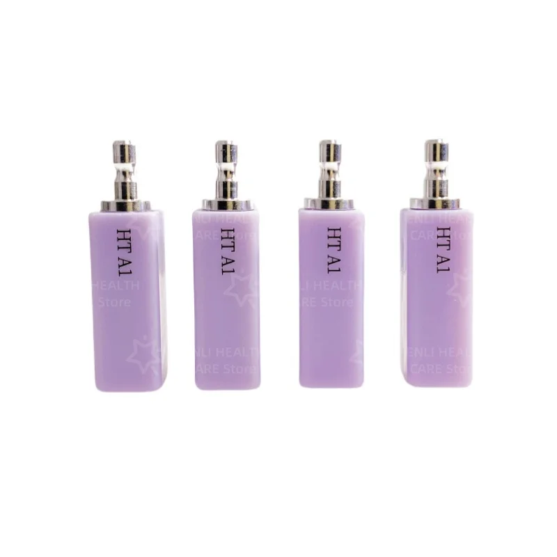 

4pcs Dental Lithium Disilicate Glass Ceramic Blocks B40 HT/LT CAD/CAM Veneer Crown Material Dental Lab Materials