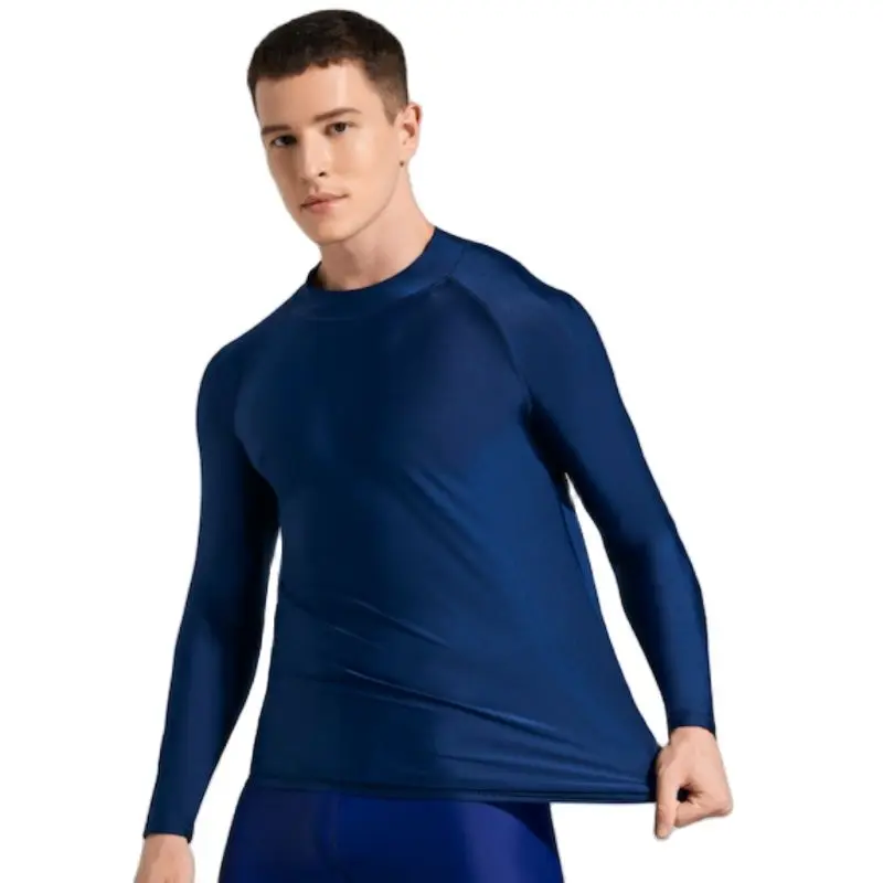 NEW 6XL UV Protection  Rashguard Men Long Sleeve Swimsuit Swim Guard Quick Dry Surf Driving T Shirt For Swimming 6XL