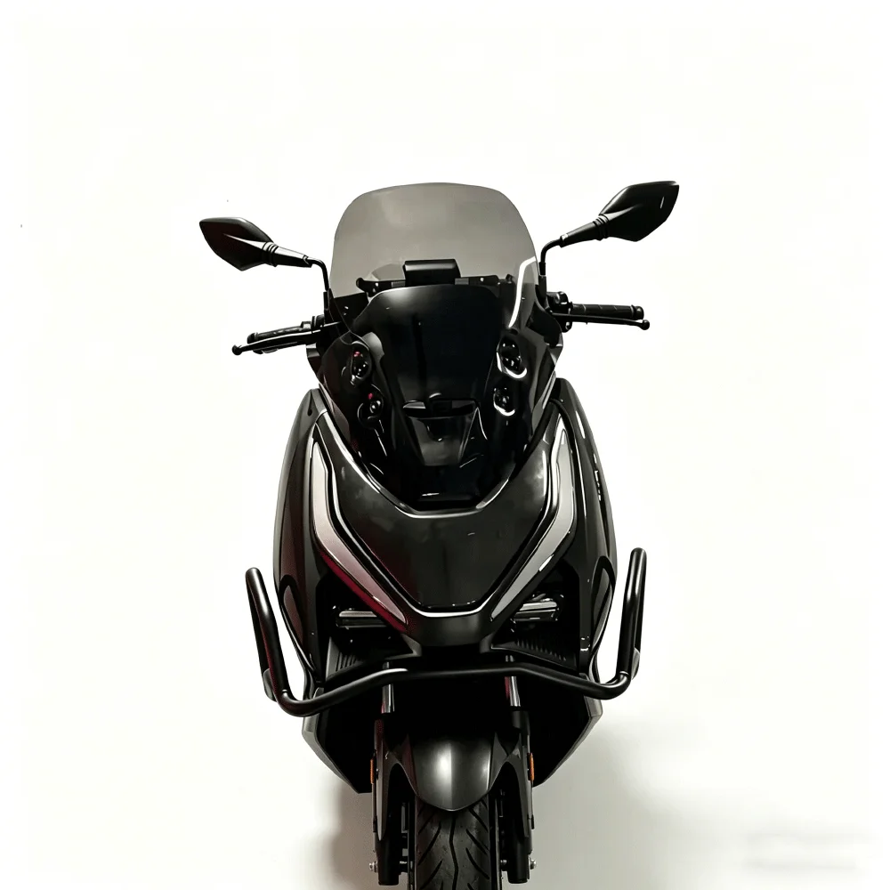 For CFMoto 150SCF raised windshield Suitable imitation XMAX style windshield Dustproof sunproof aerodynamic modification parts