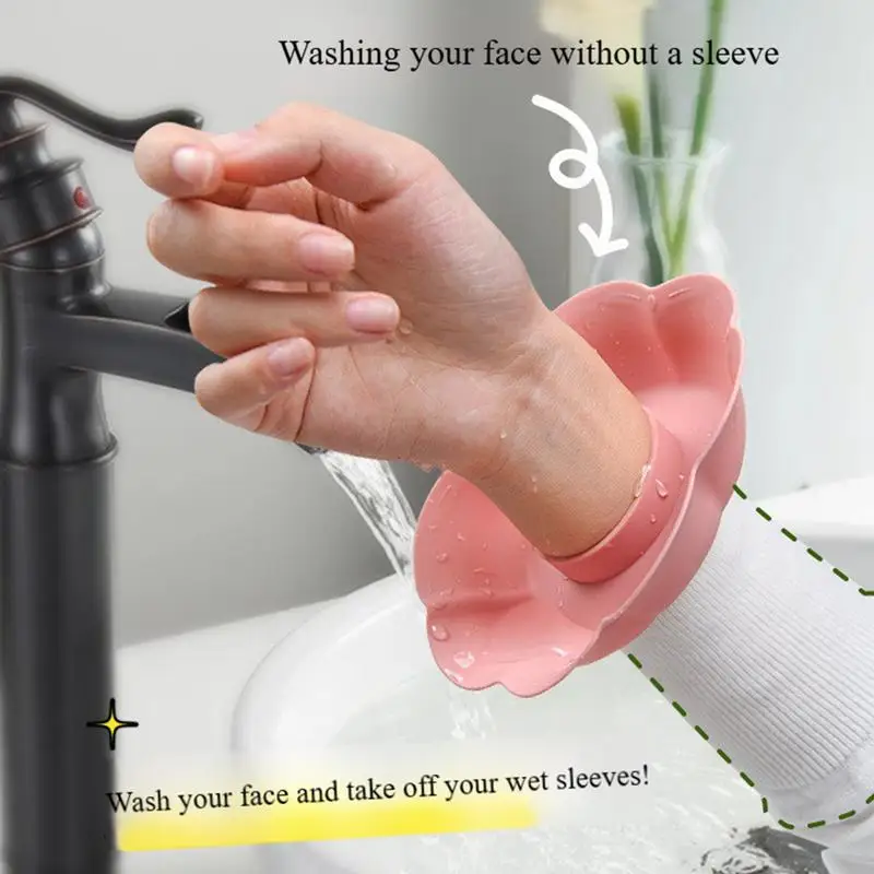 Силиконовые браслеты для мытья посуды Силиконовые браслеты для мытья посуды Эффективные мягкие защитные приспособления для воды на запястье Красота аксессуар для