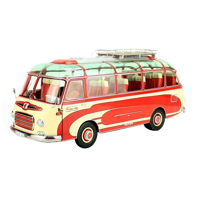 Simulation Alloy Bus Car Model Big Bus Model Metal