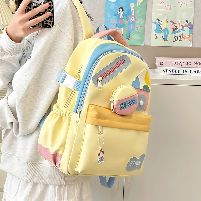 

Милые рюкзаки, модные детские рюкзаки для мальчиков, повседневный легкий дорожный рюкзак, школьные сумки, дизайнерская сумка, классная сумка для девочек 백팩