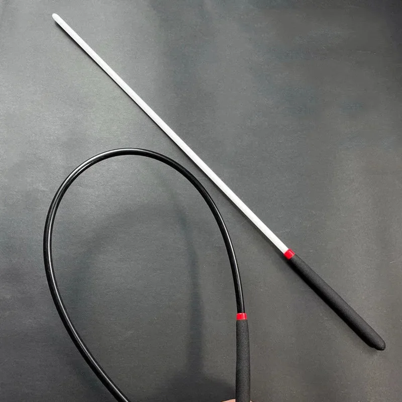 EDC Self Defense Solid Elastic Whip PC Soft Teacher Pointer Ruler Home Teacher Rattan Strip Dog Training Outdoor Safe Tool Stick