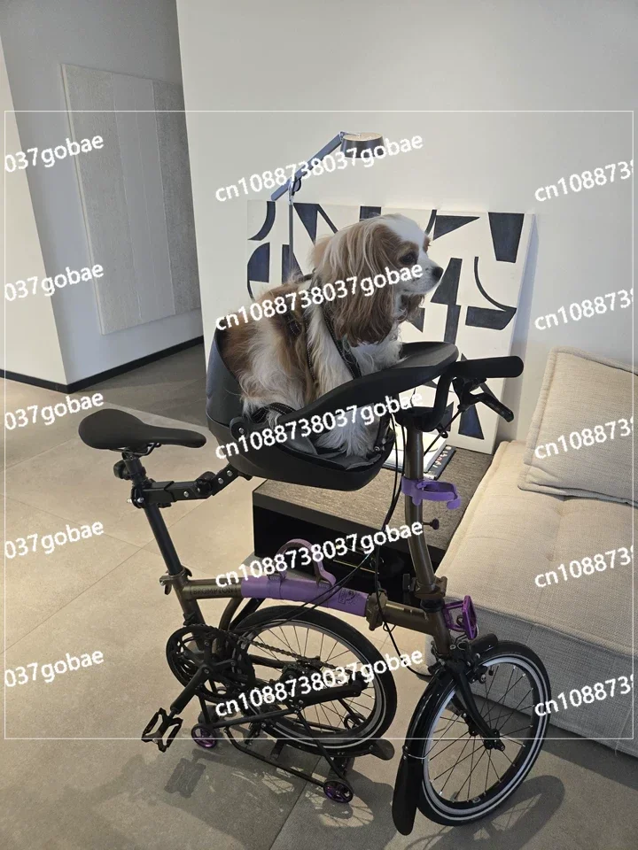 Folding Bicycle Road Bike Pet Basket Basket, Dog Safety Seat