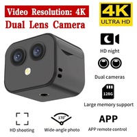 MINI Camera WIFI 4k HD Indoor Outdoor Wireless Monitor Micro Dual Cam Home Security Surveillance Night Vision Sports Webcam