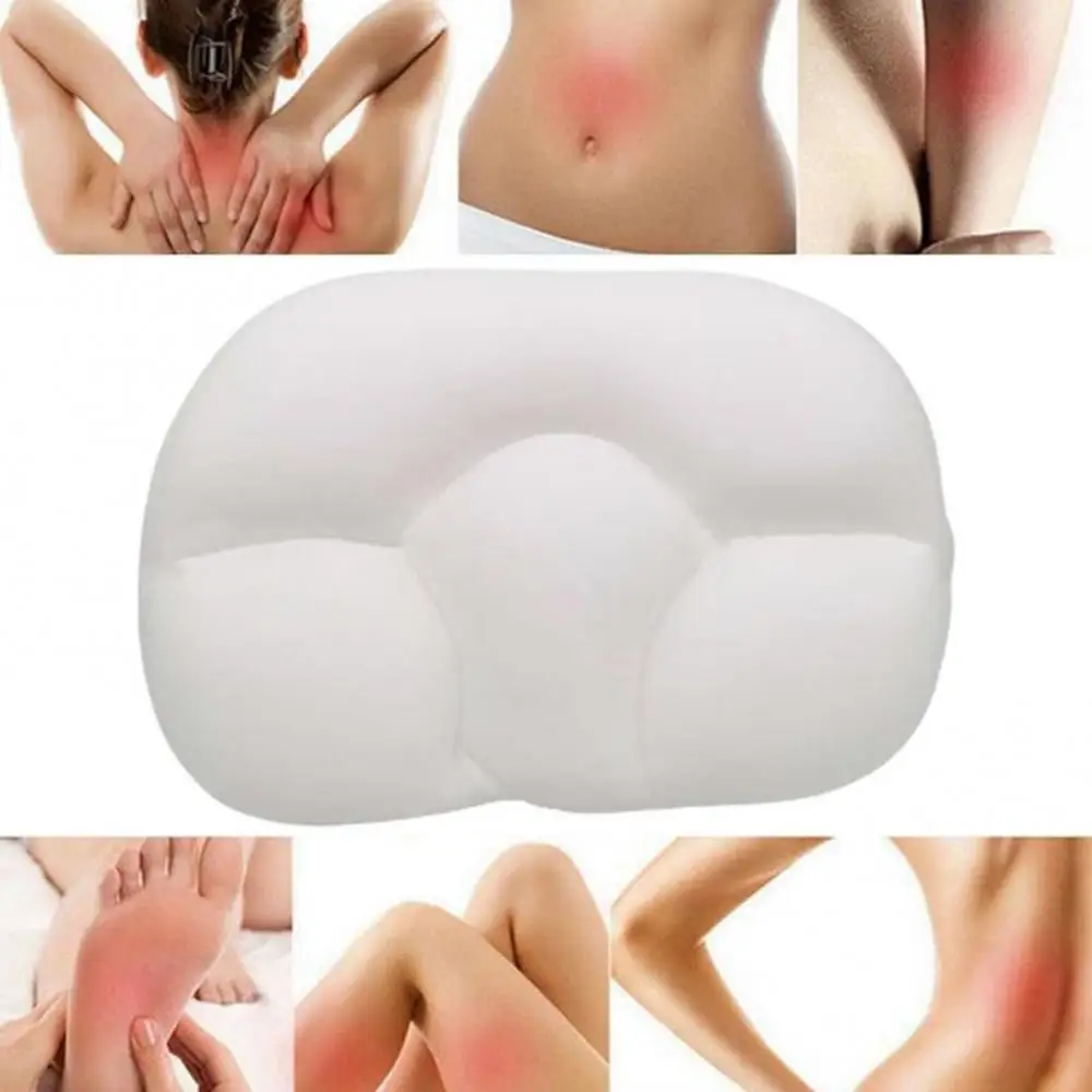 1Pc All-round Cotton Memory Egg Shape Sleep Pillow Soft Nursing Neck Support Body Massager Memory Foam Egg Cushion Head Massager