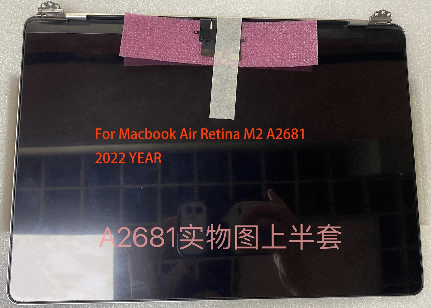 

13,6 "для Macbook Air Retina M2 A2681 полный ЖК-экран в сборе серебристо-серый золотой синий полный верхний комплект с задней крышкой