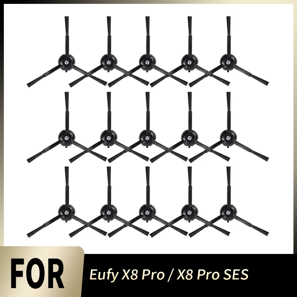 

Сменные боковые щетки для роботов-пылесосов Eufy X8 Pro X8 Pro SES: идеальная совместимость, защита от царапин, долговечные и износостойкие запчасти