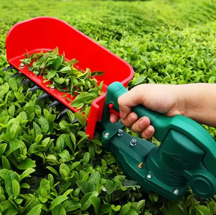 Customized Professional Harvester Tea Leaf Picker Picking Tea Plucker Plucking Machine With Lithium Battery