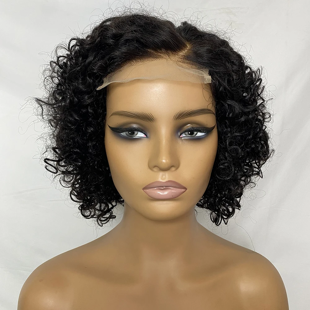 Curly 4x4 Lace Closure Human Hair Wigs 4x4 Lace Closure Wigs Pre Plucked Fluffy & Charming Lace Wigs HairUGo