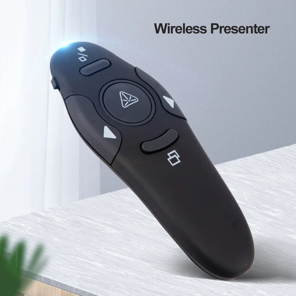 Wireless Presenter PPT Page Turner USB Pointer Clicker Presenter USB Receiver Remote Control For Projector Powerpoint Slide